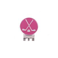 Position Marker Golf Ball Marker Removable Golf Cap Clips Portable Golf Hat Clip  Outdoor Sports mėlyna