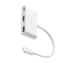 j5create JCA379EW – USB-C® į HDMI™ ir USB™ Type-A adapteris su Power Delivery