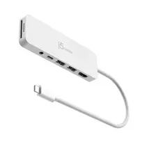 j5create JCD373EW – USB-C® kelių prievadų stotelė su Power Delivery