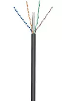 Microconnect KAB023-100 tinklo kabelis 100 m Cat6 U/UTP juodas