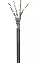 Microconnect KAB024-100 tinklo kabelis juodas 100 m Cat6 S/FTP (S-STP)