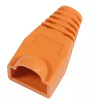MicroConnect KON503O RJ45 įtempimo mažinimo gaubtas, oranžinis, 50 vnt.