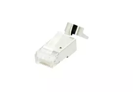MicroConnect KON513-10 RJ45 kištukas, FTP ekranuotas, Cat7, sidabrinis (10 vnt.)