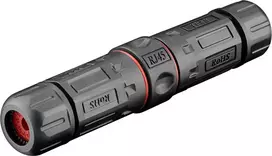 Microconnect KON523 RJ45 jungtis kabeliui, juoda