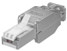 Microconnect KON522TL RJ45 laidas jungtis sidabrinė CAT6 STP