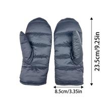 Waterproof Snow Mittens for Women, Winter Gloves for Snowboarding, Skiing & Outdoor Activities Thermal Adult Winter Mitts juoda