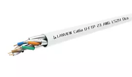 Lanview LVN122432 tinklo kabelis baltas 305 m Cat6a U/FTP (STP)