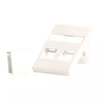Lanview LVN126097 sieninis rozetės dangtelis / jungiklio gaubtas Baltas