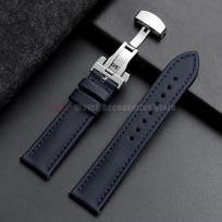 20mm 22mm Business Sailcloth Watch Strap for Seiko Butterfly Buckle Waterproof Stitched Sport Quick Release Watchband 18/19/21mm 18mm