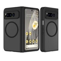 For Google Pixel Fold Case Magnetic with Kickstand Matte Shockproof Phone Cover Ultra-Thin Foldable Screen Specialized Anti