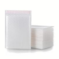 100 vnt. burbuliniai vokai Didmeninė prekyba Baltas paminkštintas vokas Pakavimui Siuntimui Dovanai Savarankiškai užsandarinamos Siuntimo maišeliai Burbulinis vokas (as the picture,10PCS&11x13cm)