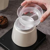 Splash Proof Design Moka Pot Dosing Funnel Powder Distribution Tool  Coffee Dosing Application 3cup transparent
