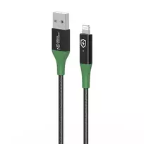 Microconnect MC-SMART USB A-L-2 laidas Lightning 2 m juodas, žalias