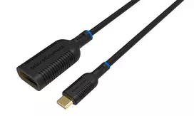 Adapteris MicroConnect MC-USBCDP-A 0,2 m USB Type-C į DisplayPort juodas