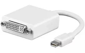 MicroConnect MDPDVI vaizdo kabelio adapteris 0,15 m Mini DisplayPort DVI-I baltas