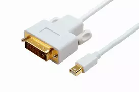 Microconnect MDPDVI1 vaizdo kabelio adapteris 1 m Mini DisplayPort DVI-D Baltas