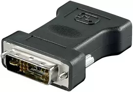 MicroConnect MONJK adapteris DVI-I į VGA, juodas