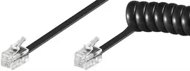 Telefono laidas Microconnect MPK10200 RJ-10 RJ-10 2 m juodas