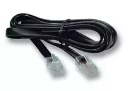 Telefono laidas Microconnect MPK430S RJ12 RJ45 3m juodas