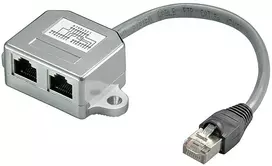 Microconnect MPK420 tinklo kabelis pilkas 0,2 m Cat5e F/UTP (FTP)