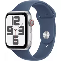 Apple Watch SE (GPS + Cellular) - 44 mm - Aliuminis, Sidabrinis
