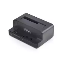 StarTech.com M.2 NVMe į 2,5/3,5 col. SATA diskų kopijavimo įrenginys, dviejų lizdų nepriklausomas SSD klonavimo / diskų dokas, dvikryptis NVMe į SATA / SATA į NVMe, iki 27GB/min, TAA