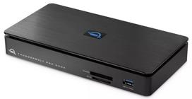 OWC Thunderbolt Pro Dock – belaidė stotelė Thunderbolt 3, juoda, 85W įkrovimas, 40Gbit/s