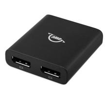 OWC Thunderbolt Dual DisplayPort Adapter USB grafikos adapteris 7680 x 4320 pikseliai Juoda