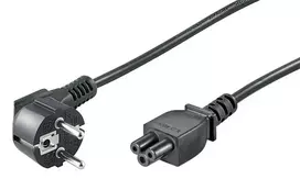 Microconnect PE010830 maitinimo laidas 3 m, juodas, CEE7/7 – C5 jungtimi