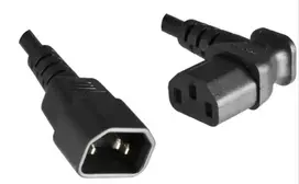 Microconnect PE040618A maitinimo laidas juodas 1,8 m C13 kištukas C14 lizdas
