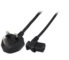 Microconnect PE090420A maitinimo laidas juodas 2 m BS 1363 C13 mova