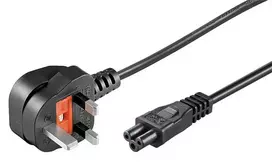 MicroConnect PE090805 maitinimo laidas juodas 0,5 m G tipo kištukas C5 jungtis