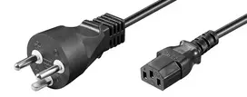 Microconnect PE1204100R maitinimo laidas 10 m juodas IEC 320 C13 mova