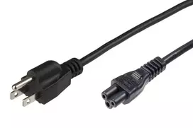 MicroConnect PE110805 maitinimo laidas, 0,5 m, juodas, kištukas B tipas, C5 mova