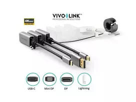 Vivolink PROADRING13S HDMI adapterio žiedas iš aliuminio
