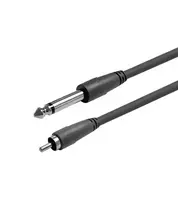 Vivolink PROAUDJACKMRCA10 garso kabelis 10 m 6,35 mm RCA juodas