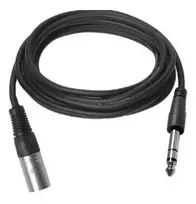Vivolink PROAUDXLRJACKS0.5 garso kabelis 0,5 m XLR–6,35 mm juodas
