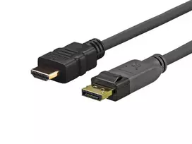 Vivolink PRODPHDMI1.5 vaizdo kabelio adapteris 1,5 m DisplayPort HDMI juoda