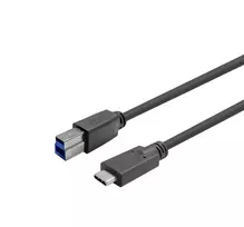 Vivolink PROUSBCBMM5 USB laidas USB 3.2 Gen 1 (3.1 Gen 1) 5 m USB C USB B juodas
