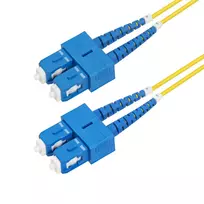 StarTech.com 3m (9.8ft) SC į SC (UPC) OS2 vienmodis dvigubas šviesolaidinis kabelis, 9/125µm, 40G/100G Zipcord, atsparus lenkimui, maži įterpimo nuostoliai - LSZH šviesolaidinis jungiamasis laidas