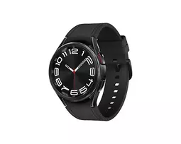 Samsung Galaxy Watch6 Classic SM-R950NZKADBT išmanusis laikrodis / sportinis laikrodis 3,3 cm (1,3 colio) OLED 43 mm Skaitmeninis 432 x 432 pikseliai Liečiamas ekranas Juodas Wi-Fi GPS (palydovas)