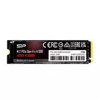 M.2 NVMe SSD Silicon Power UD90 1 TB PCIe 4.0, Skaitymas 4800MB/s, Rašymas 4200MB/s, 3D NAND, NVMe 1.4