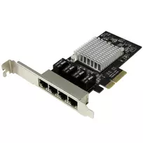„StarTech.com“ 4 prievadų „Gigabit Ethernet“ tinklo plokštė – PCI Express, Intel I350 NIC