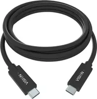 USB kabelis Vision TC 1MUSBC/BL, USB B – USB C, 1 m, juodas