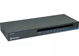 KVM Jungiklis Trendnet TK-803R 8 prievadų USB/PS/2, VGA, 2048x1536, 1U lentyninis