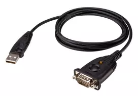ATEN UC232AF USB Type-A į RS-232 adapterio kabelis, juodas, 1,2 m