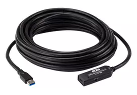 ATEN USB 3.2 Gen1 ilginimo kabelis 10 m USB A į USB C juodas