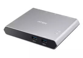 ATEN 2 prievadų USB-C Gen 1 Dock Switch