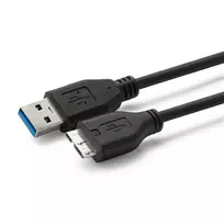 Microconnect USB3.0AB05MICRO USB laidas USB 3.2 Gen 1 (3.1 Gen 1) 0,5 m USB A Micro-USB B juodas