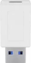 MicroConnect USB3.0ACFW lyties keitiklis USB A į USB C, baltas